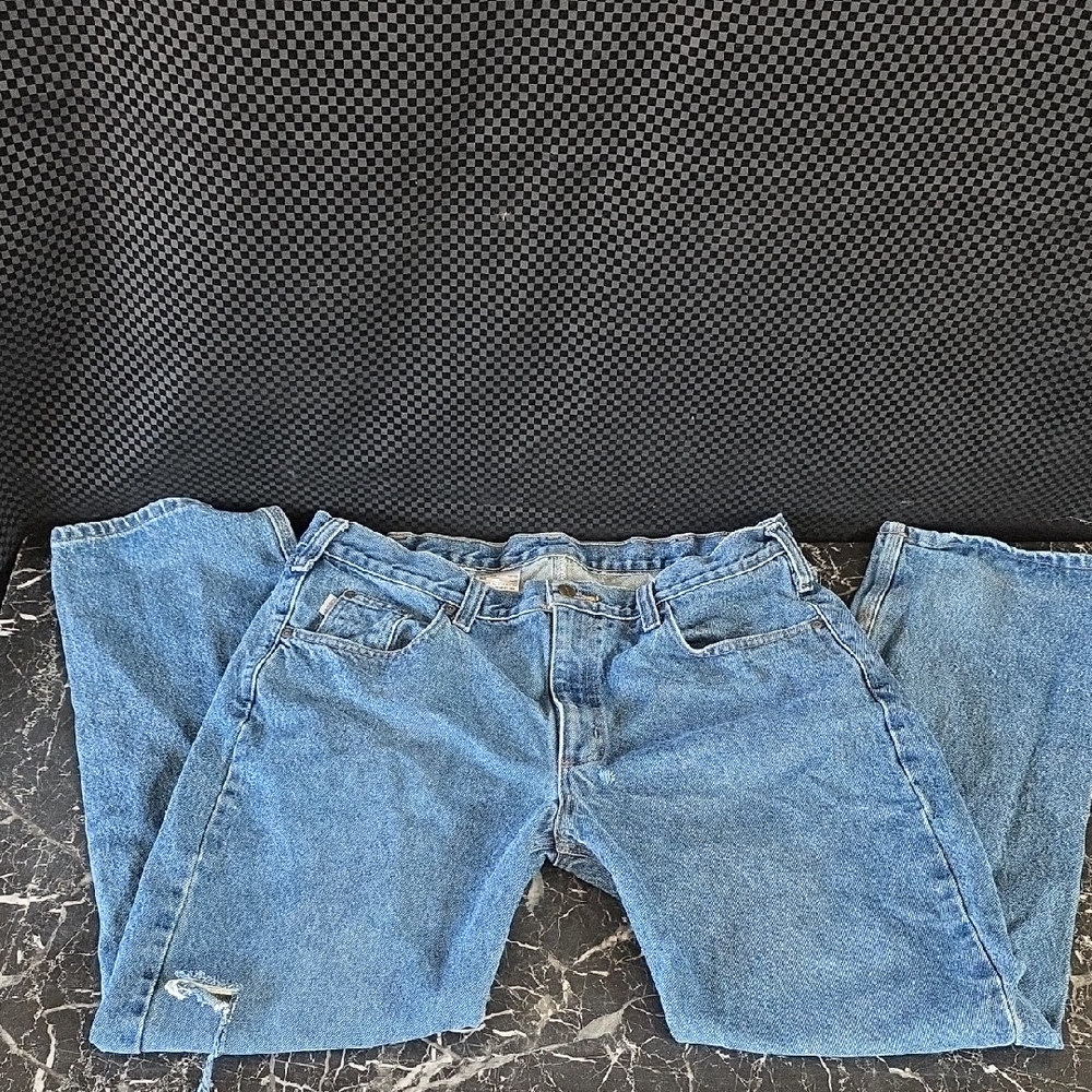 Carhartt Men's Relaxed Fit Blue Jeans